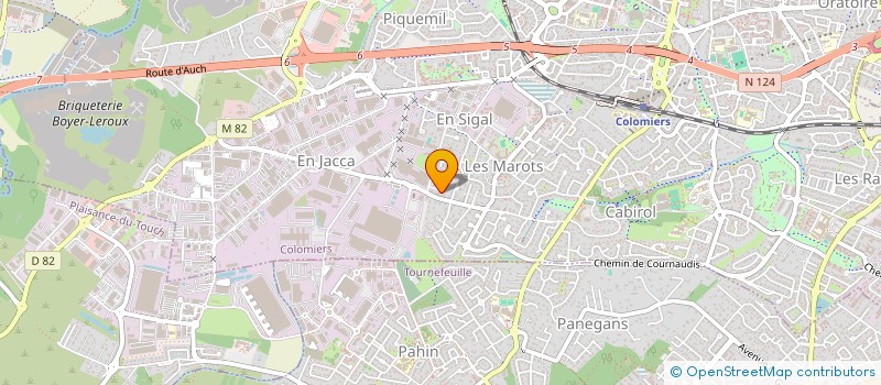 localisation de l'entreprise FONTANA SYSTEMES INTEGRES à COLOMIERS