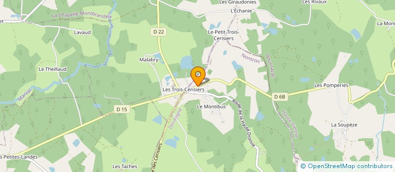 localisation de l'entreprise FONTANAUD ET FILS à MIALET