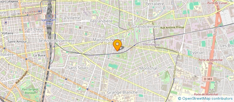 localisation de l'entreprise FONTANAYJ 48  LYON 3EME