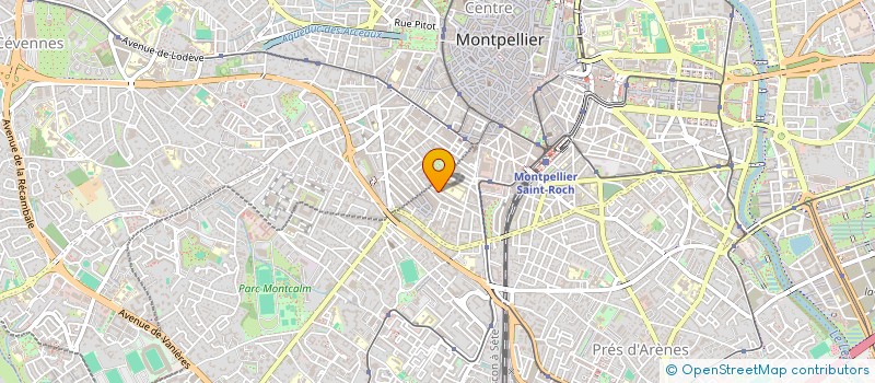 localisation de l'entreprise FONTANE S.C. à MONTPELLIER