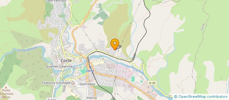 localisation de l'entreprise FONTANUCCIA à CORTE