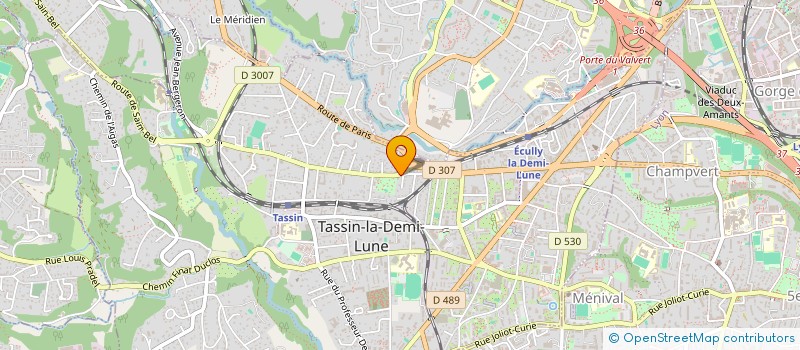 localisation de l'entreprise FONTARABIA RE  TASSIN-LA-DEMI-LUNE