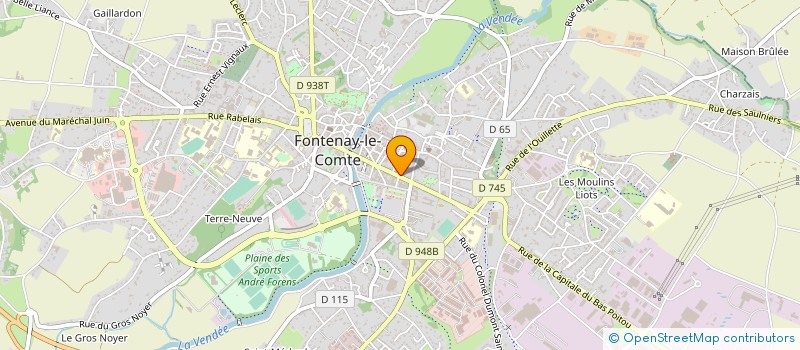 localisation de l'entreprise FONTARABIE à FONTENAY-LE-COMTE