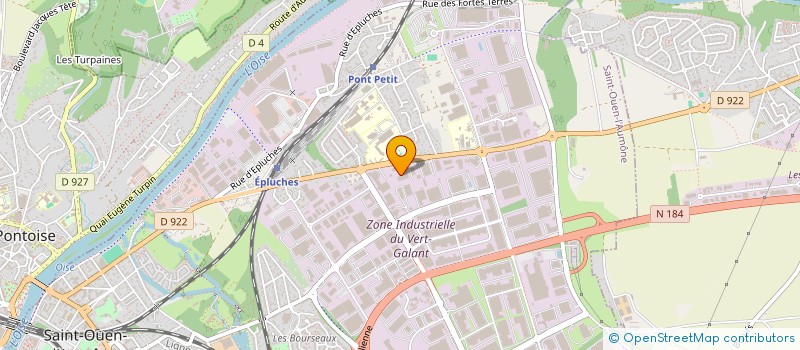 localisation de l'entreprise FONTAROME à SAINT-OUEN-L'AUMONE