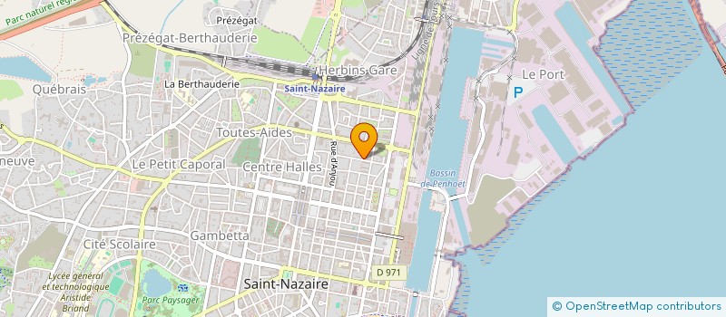 localisation de l'entreprise FONTASAL  SAINT-NAZAIRE