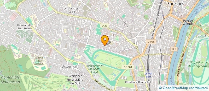 localisation de l'entreprise FONTAYNE DE CLOUVEL à SURESNES