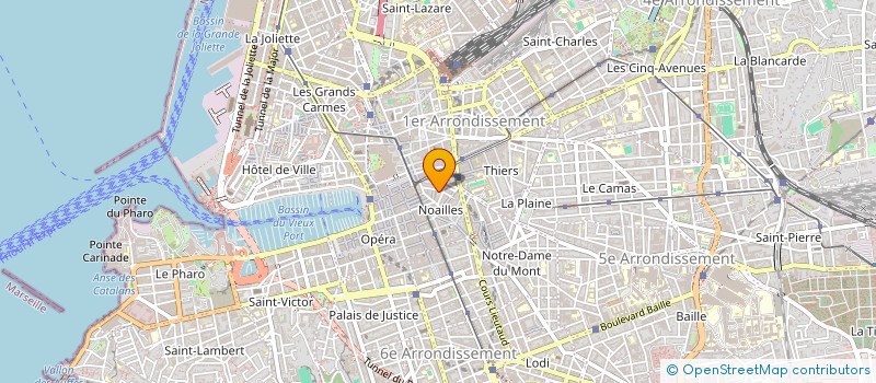 localisation de l'entreprise FONTAZUR à MARSEILLE