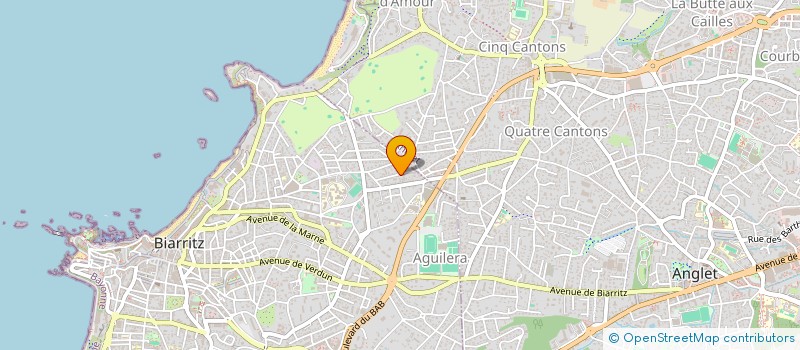 localisation de l'entreprise FONTDULOUP à BIARRITZ