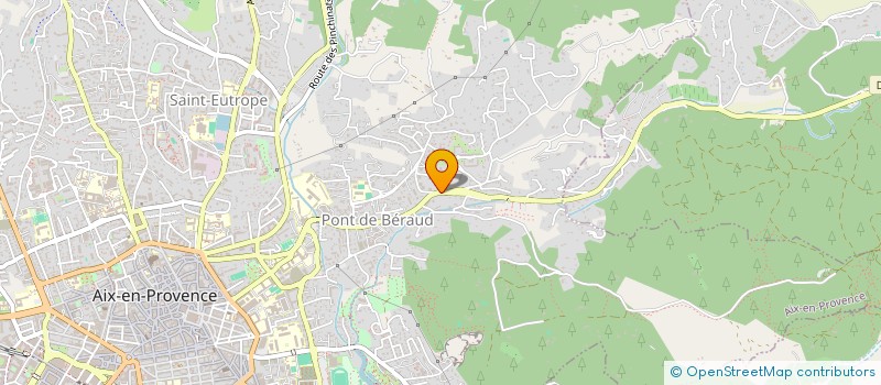 localisation de l'entreprise FONTENAILLE-IMMO à AIX-EN-PROVENCE