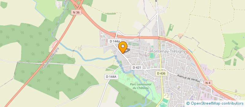 localisation de l'entreprise FONTENAL à FONTENAY-TRESIGNY