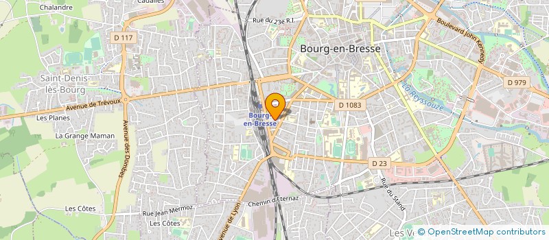 localisation de l'entreprise FONTENAT AG à BOURG-EN-BRESSE