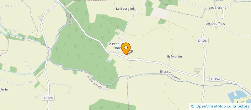 localisation de l'entreprise FONTENAY à ILLIERS-COMBRAY