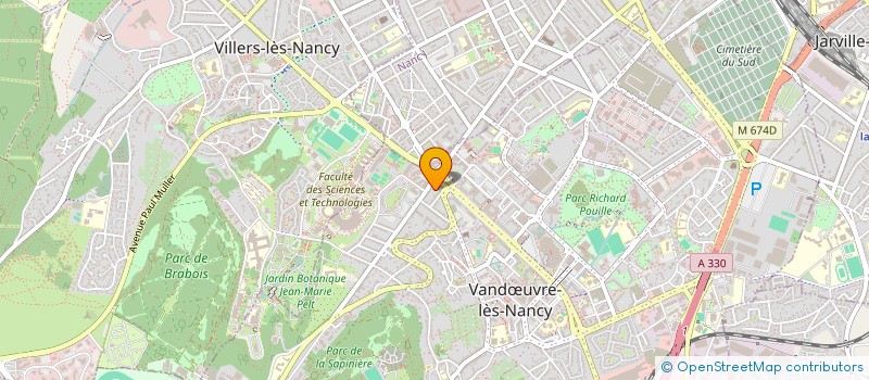 localisation de l'entreprise FONTENAY AUX ROSES CUIRS  VANDUVRE-LES-NANCY