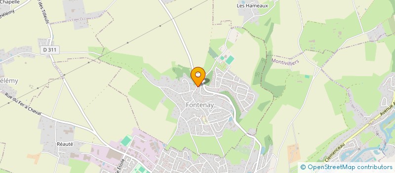 localisation de l'entreprise FONTENAY DANSE DE SALON RELAX (F.D.S.R)  FONTENAY