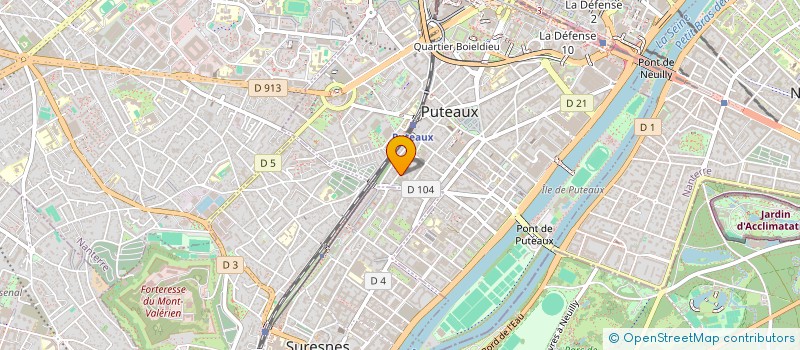 localisation de l'entreprise FONTENAY DESIGN CUISINES à PUTEAUX