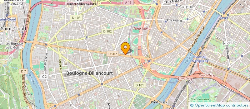 localisation de l'entreprise FONTENAY DISTRIPRO à BOULOGNE-BILLANCOURT