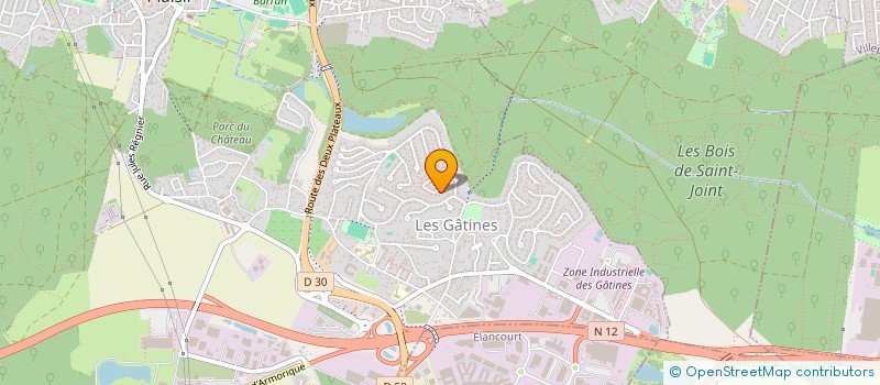 localisation de l'entreprise FONTENAY IMMO  PLAISIR