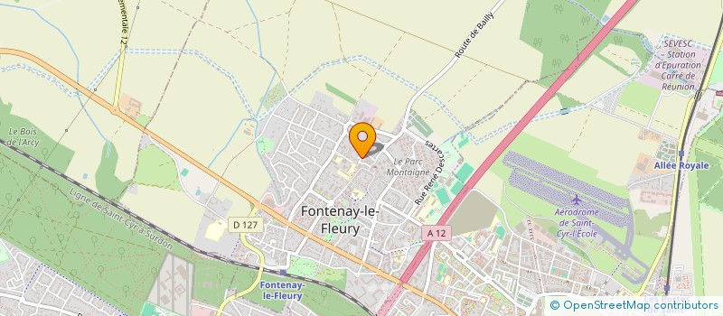 localisation de l'entreprise FONTENAY LE FLEURY ACCUEIL à FONTENAY-LE-FLEURY
