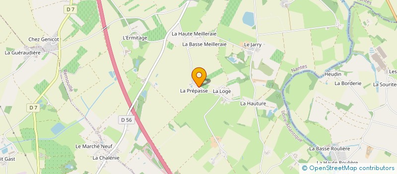 localisation de l'entreprise FONTENEAU à REMOUILLE