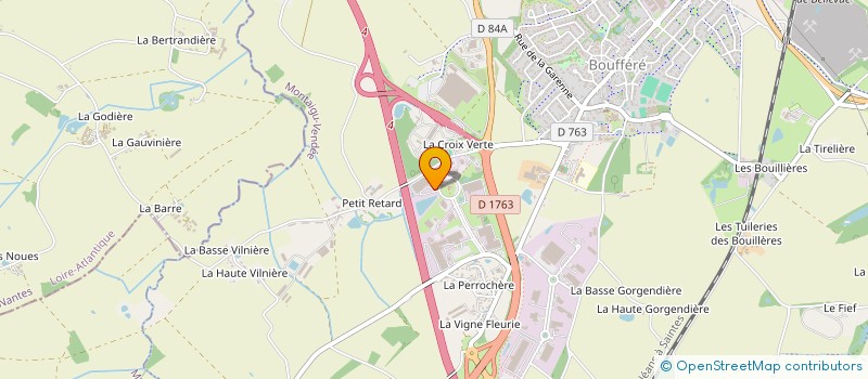 localisation de l'entreprise FONTENEAU HOLDING à MONTAIGU-VENDEE