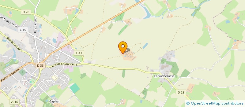 localisation de l'entreprise FONTENEAU YC  NUEIL-LES-AUBIERS