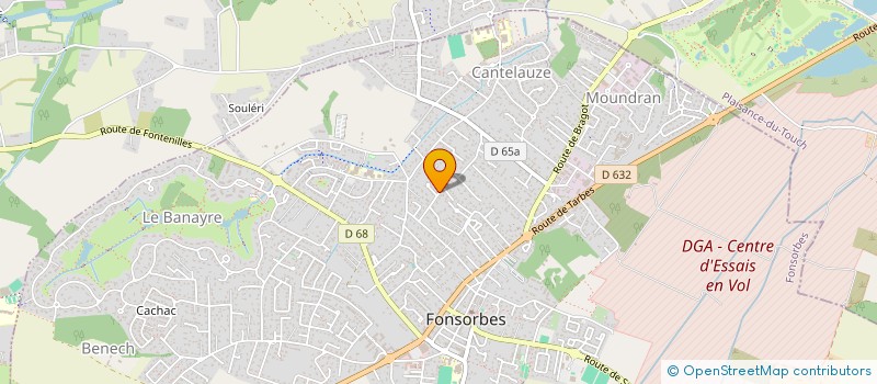 localisation de l'entreprise FONTENILLES FOOTBALL CLUB  FONTENILLES