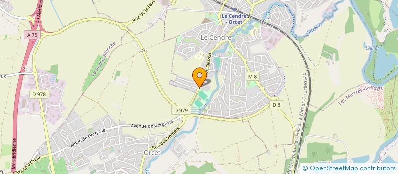 localisation de l'entreprise FONTENILLES GESTION à LE CENDRE