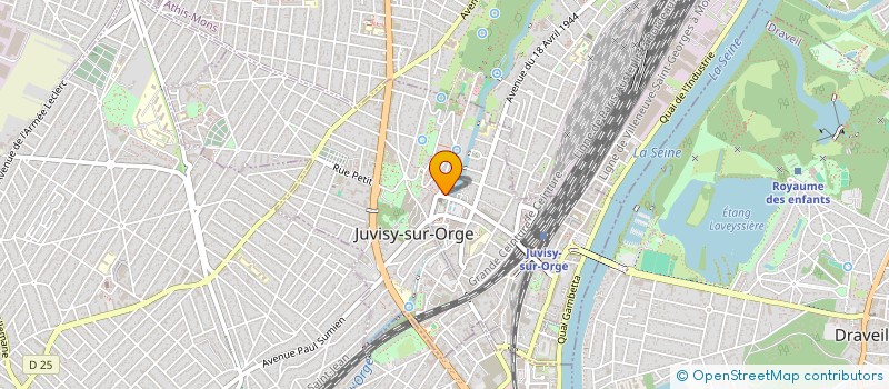 localisation de l'entreprise FONTENIT MARTINEZ-SANCHEZ  JUVISY-SUR-ORGE