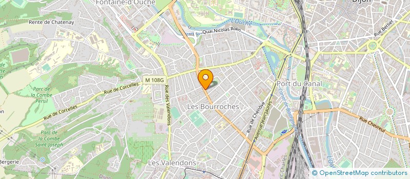 localisation de l'entreprise FONTENOY à DIJON
