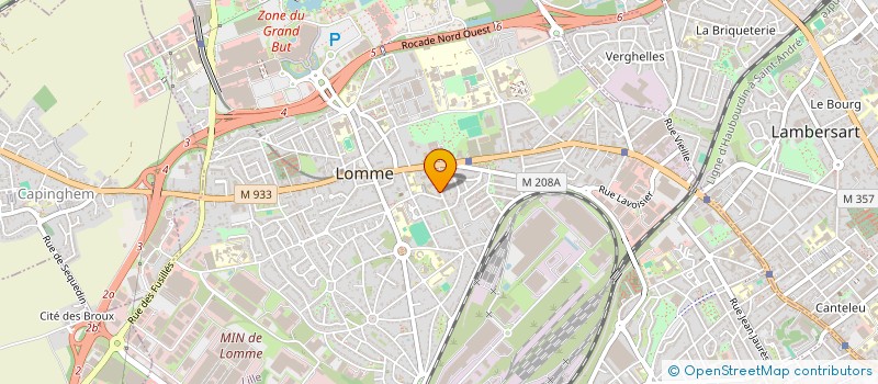 localisation de l'entreprise FONTEYNE & CO à LILLE