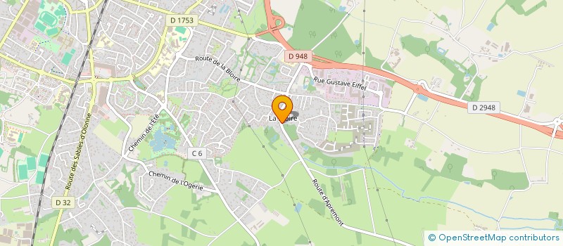localisation de l'entreprise FONTIMMO à CHALLANS
