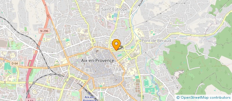 localisation de l'entreprise FONTINVEST à AIX-EN-PROVENCE
