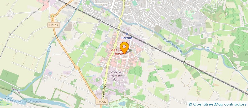 localisation de l'entreprise FONTMARGUERITE  PERTUIS