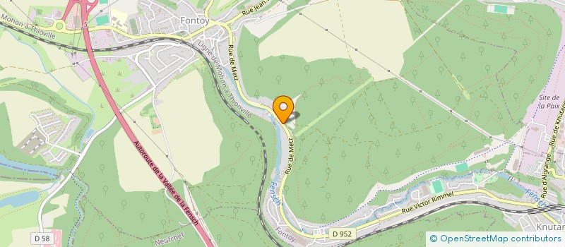 localisation de l'entreprise FONTOY HANDBALL  FONTOY