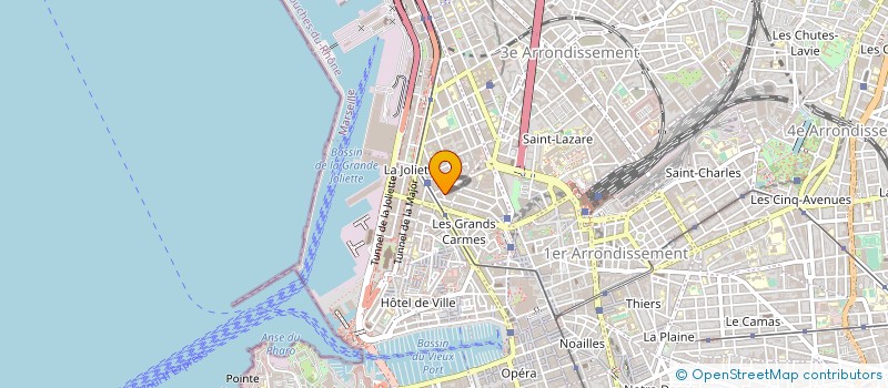 localisation de l'entreprise FONTRIER à MARSEILLE