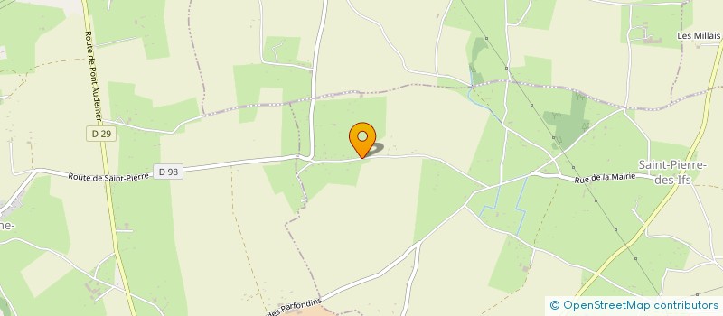 localisation de l'entreprise FONTS VIE  SAINT-PIERRE-DES-IFS