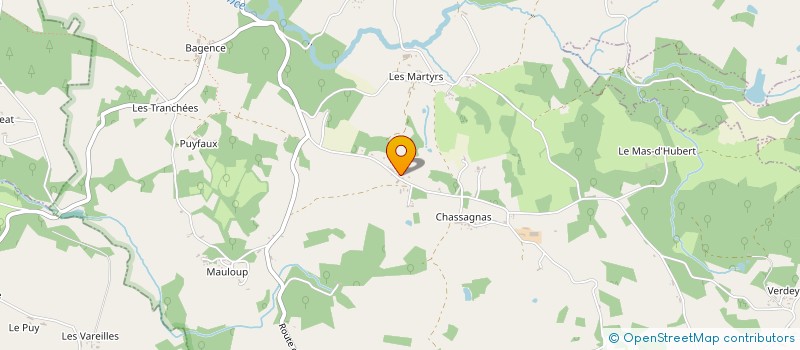 localisation de l'entreprise FONTS-VIVES EARL à LA CROISILLE-SUR-BRIANCE