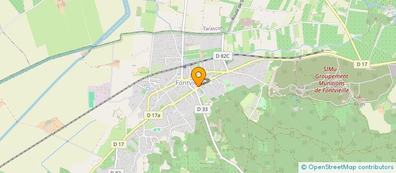 localisation de l'entreprise FONTVIEILLE A VOTRE SERVICE  FONTVIEILLE