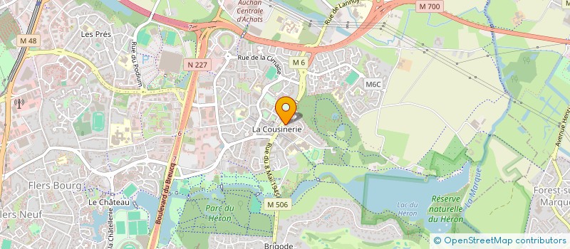 localisation de l'entreprise FONVAL à VILLENEUVE-D'ASCQ