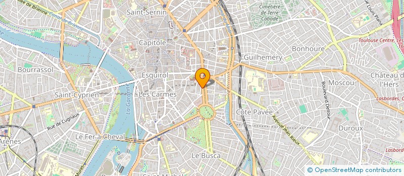 localisation de l'entreprise FONVIELLE INVESTISSEMENTS à TOULOUSE