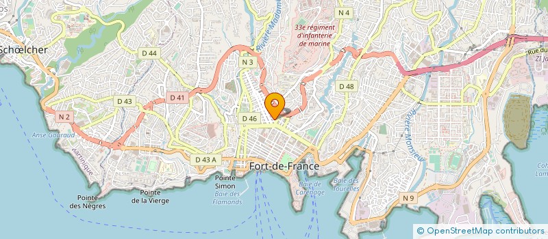 localisation de l'entreprise FONY CONSEIL  FORT-DE-FRANCE