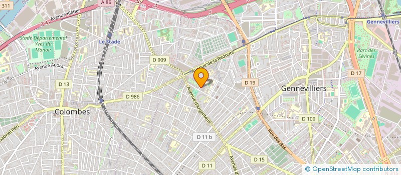 localisation de l'entreprise FONY'S MULTISERVICES à ASNIERES-SUR-SEINE