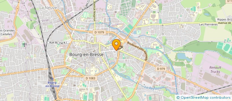 localisation de l'entreprise FOO2PIZ' à BOURG-EN-BRESSE