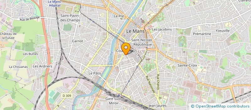 localisation de l'entreprise FOOD 72  LE MANS