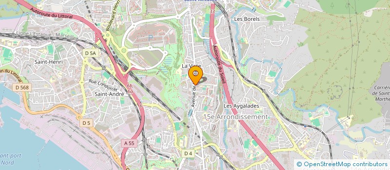 localisation de l'entreprise FOOD AND CO à MARSEILLE