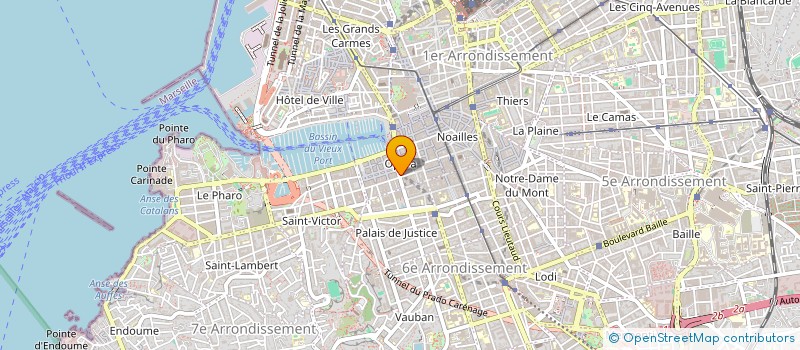 localisation de l'entreprise FOOD AND DRINKS à MARSEILLE 1ER