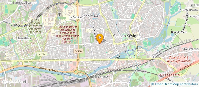 localisation de l'entreprise FOOD AND EDUCATION FOR KIDS à CESSON-SEVIGNE