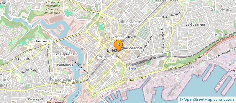 localisation de l'entreprise FOOD ASIE ORVAULT à BREST