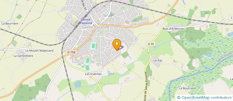 localisation de l'entreprise FOOD CARE ALLIANCE FRANCE à SAINT-MARS-DE-COUTAIS