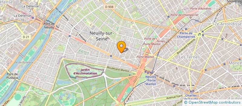 localisation de l'entreprise FOOD & CO à NEUILLY-SUR-SEINE